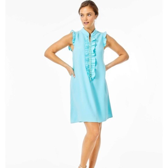 Lilly Pulitzer | Dresses | Nwt Lilly Pulitzer Adalee Shift Ibiza Blue |  Poshmark